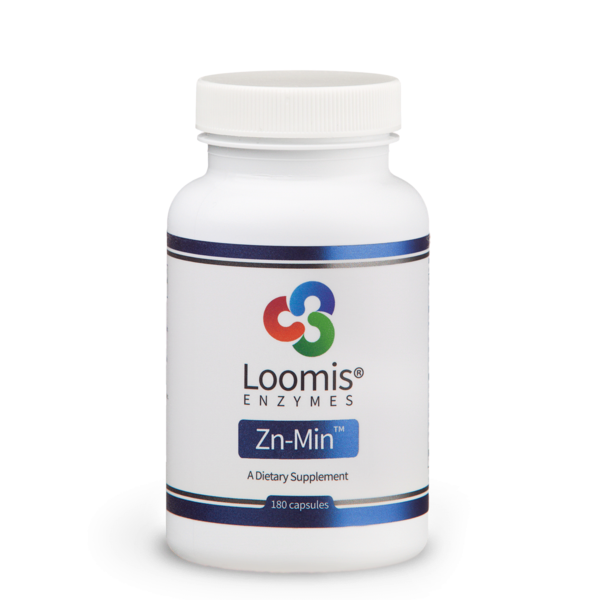 Zn-Min 180 capsule bottle